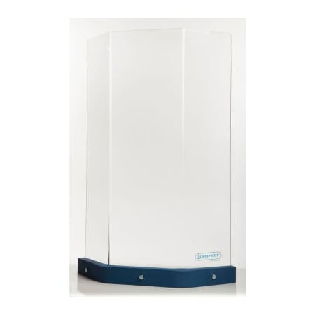 Bel-Art Bel-Art H24962-0000 Large Weighted Polycarbonate Safety Shield, 18.5 lbs, 19-1/2" x 6-1/2" x 30" H24962-0000